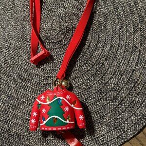 Bath and Body Works Silicone Christmas Pocketbac Antibacterial Holder Case